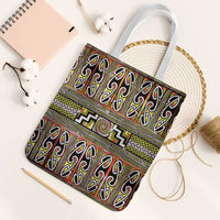 Maori Matariki Tote Bag Yellow Galaxy Aesthetic Koru Art