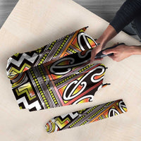 Maori Matariki Umbrella Yellow Galaxy Aesthetic Koru Art