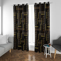 Hawaii Brown Plumeria Lei Black Window Curtain Frangipani Floral Heritage Art