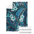 Polynesian Hibiscus Tropical Blue Floral Blanket Tribal Pattern - Polynesian Pride