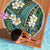Polynesian Hibiscus Tropical Green Floral Beach Blanket Tribal Pattern - Polynesian Pride