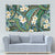Polynesian Hibiscus Tropical Green Floral Tapestry Tribal Pattern - Polynesian Pride