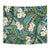Polynesian Hibiscus Tropical Green Floral Tapestry Tribal Pattern - Polynesian Pride