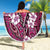 Polynesian Hibiscus Tropical Pink Floral Beach Blanket Tribal Pattern - Polynesian Pride