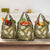 Polynesian Hibiscus Tropical Yellow Floral Grocery Bag Tribal Pattern - Polynesian Pride