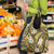 Polynesian Hibiscus Tropical Yellow Floral Grocery Bag Tribal Pattern - Polynesian Pride