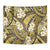 Polynesian Hibiscus Tropical Yellow Floral Tapestry Tribal Pattern - Polynesian Pride