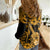 Hawaii Ukulele Women Casual Shirt Polynesian Pattern Gold Version LT01 - Polynesian Pride