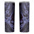 Hawaii Ukulele Skinny Tumbler Polynesian Pattern Purple Version