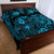 Hawaii King Kamehameha Quilt Bed Set Polynesian Pattern Sky Blue Version LT01 - Polynesian Pride