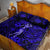 Hawaii Hula Girl Quilt Bed Set Polynesian Pattern Navy Blue Version LT01 - Polynesian Pride