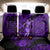 Hawaii Hula Girl Back Car Seat Cover Hibiscus Hawaii Tribal Tattoo Purple Version