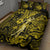Hawaii Hula Girl Quilt Bed Set Hibiscus Hawaii Tribal Tattoo Yellow Version LT01 - Polynesian Pride