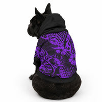 Hawaii Pineapple Pet Hoodie Polynesian Pattern Purple Version LT01 - Polynesian Pride