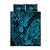 Hawaii Pineapple Quilt Bed Set Polynesian Pattern Sky Blue Version LT01 Blue - Polynesian Pride