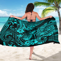 Hawaii Pineapple Sarong Polynesian Pattern Turquoise Version LT01 - Polynesian Pride