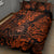 Hawaii Shaka Sign Quilt Bed Set With Polynesian Hibiscus Orange Unique LT01 - Polynesian Pride