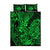 Hawaii Shark Quilt Bed Set Polynesian Pattern Green Version LT01 Green - Polynesian Pride