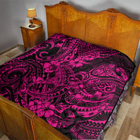 Hawaii Shark Quilt Polynesian Pattern Pink Version LT01 - Polynesian Pride