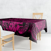 Hawaii Shark Tablecloth Polynesian Pattern Pink Version LT01 - Polynesian Pride