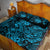 Hawaii Shark Quilt Bed Set Polynesian Pattern Sky Blue Version LT01 - Polynesian Pride