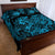 Hawaii Shark Quilt Bed Set Polynesian Pattern Sky Blue Version LT01 - Polynesian Pride