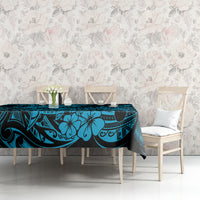 Hawaii Shark Tablecloth Polynesian Pattern Sky Blue Version LT01 - Polynesian Pride