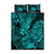 Hawaii Shark Quilt Bed Set Polynesian Pattern Turquoise Version LT01 Turquoise - Polynesian Pride