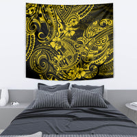 Hawaii Shark Tapestry Polynesian Pattern Yellow Version LT01 - Polynesian Pride