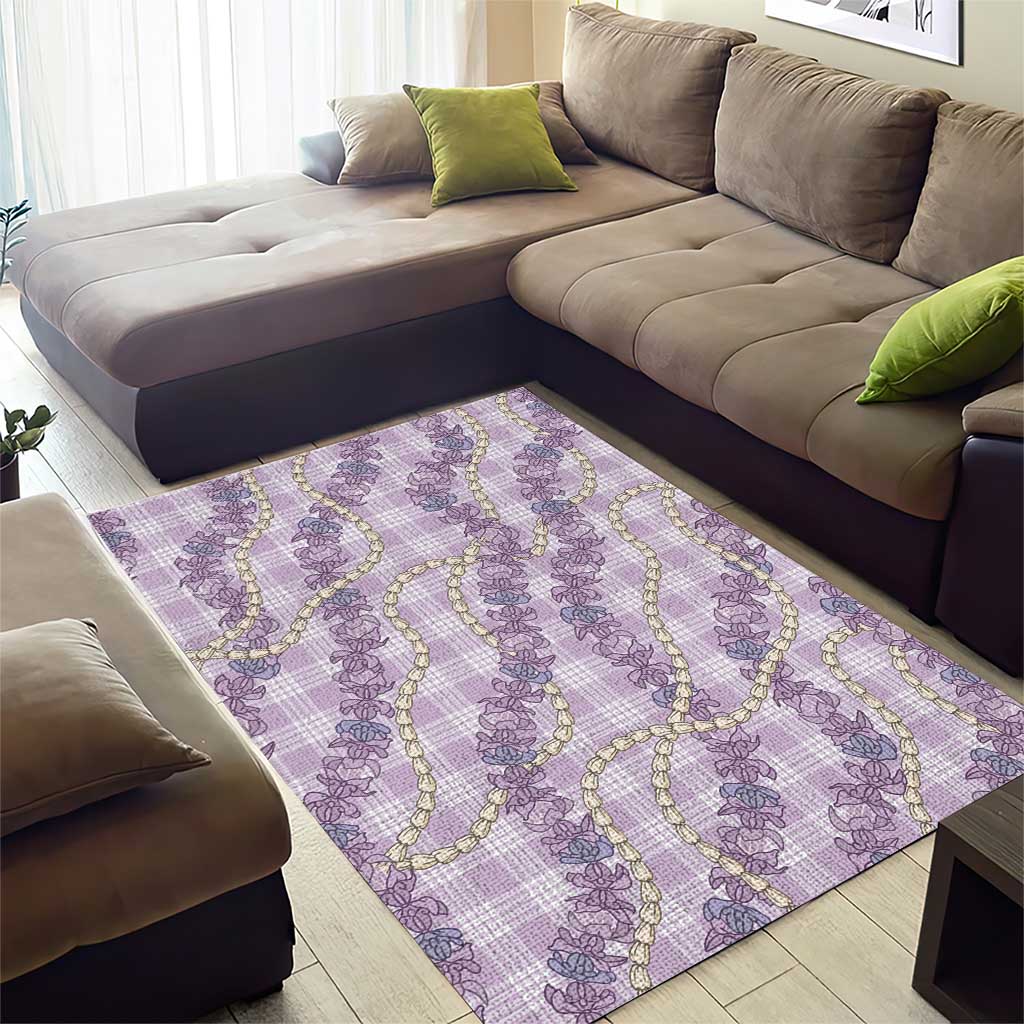 Pua Kalaunu Lei Area Rug Palaka Pattern