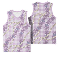 Pua Kalaunu Lei Basketball Jersey Palaka Pattern