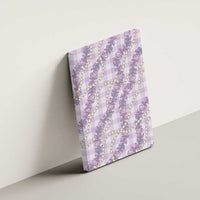 Pua Kalaunu Lei Canvas Wall Art Palaka Pattern