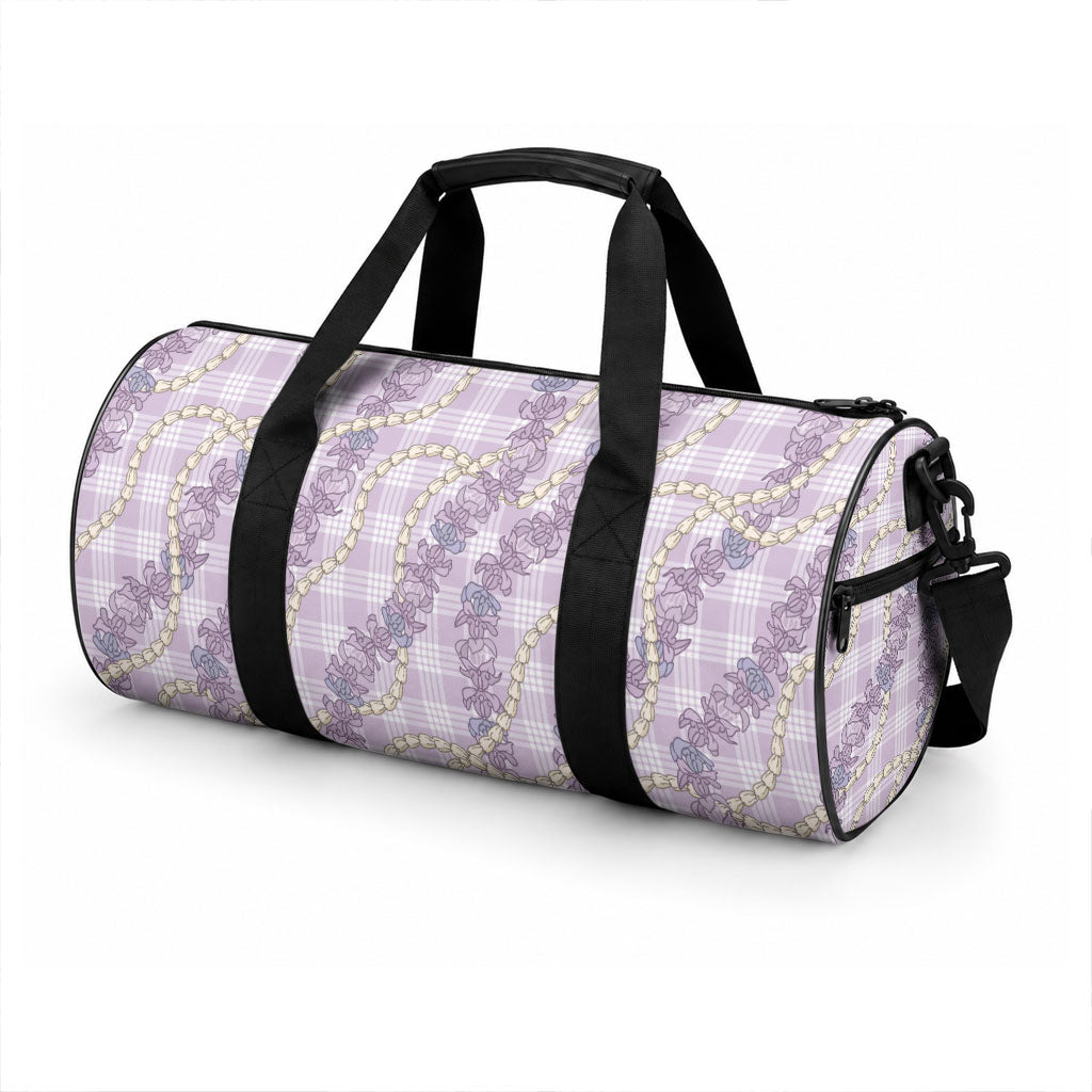 Pua Kalaunu Lei Duffle Bag Palaka Pattern LT01 - Polynesian Pride