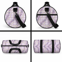 Pua Kalaunu Lei Duffle Bag Palaka Pattern LT01 - Polynesian Pride