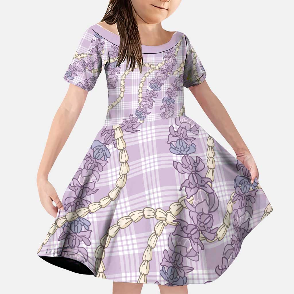 Pua Kalaunu Lei Family Matching Summer Maxi Dress and Hawaiian Shirt Palaka Pattern