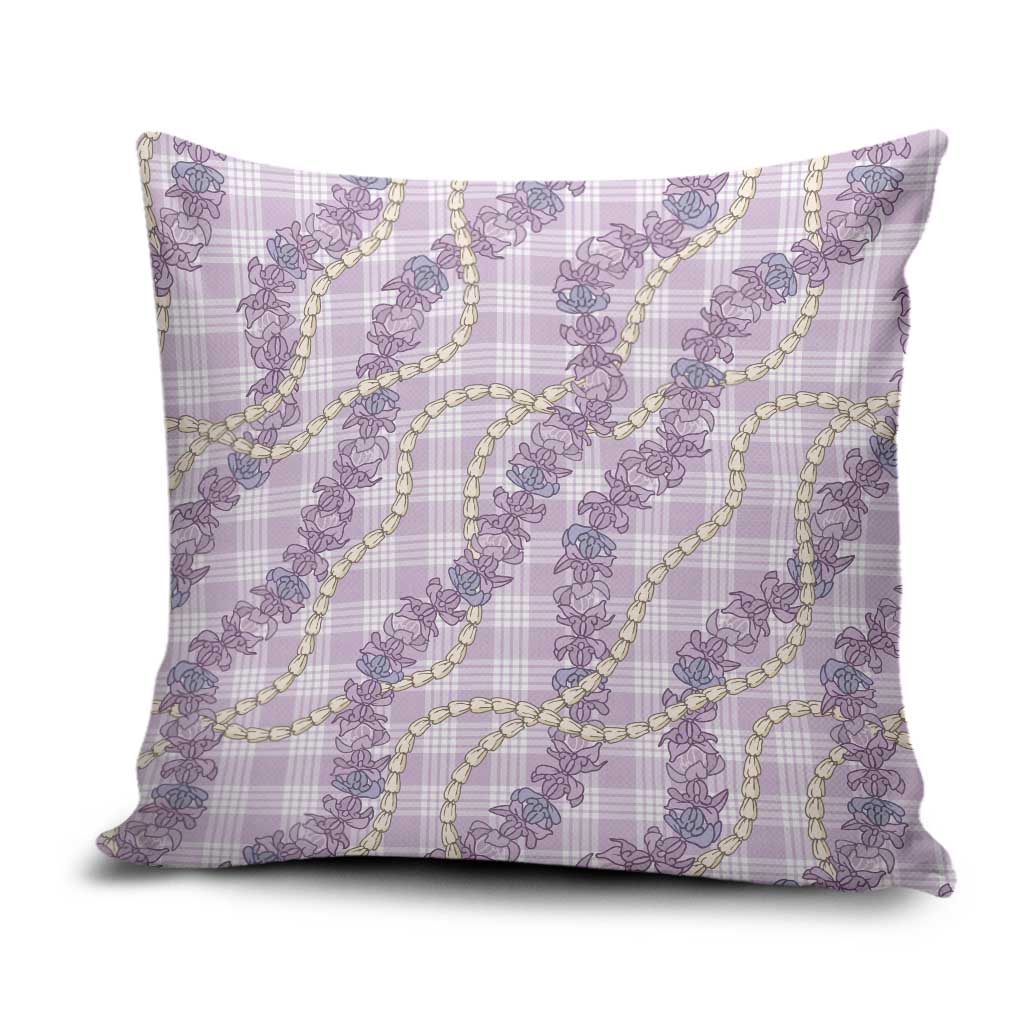 Pua Kalaunu Lei Pillow Cover Palaka Pattern