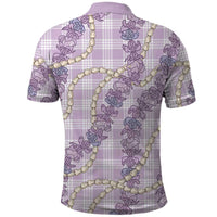 Pua Kalaunu Lei Polo Shirt Palaka Pattern