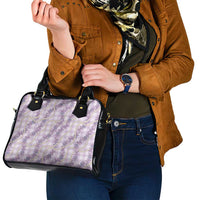Pua Kalaunu Lei Shoulder Handbag Palaka Pattern