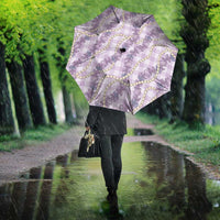 Pua Kalaunu Lei Umbrella Palaka Pattern