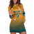 Custom Rugby Australia Hoodie Dress Junior Wallabies Go Champions
