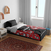 Rugby New Zealand Bedding Set Baby Black Go Champions