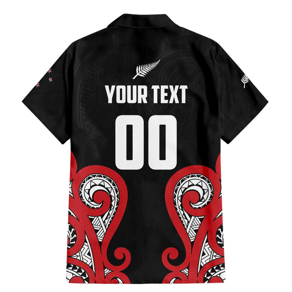 Custom Rugby New Zealand Family Matching Mermaid Dress and Hawaiian Shirt Baby Black Go Champions LT01 - Polynesian Pride