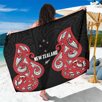 Rugby New Zealand Sarong Baby Black Go Champions LT01 One Size 44 x 66 inches Black - Polynesian Pride