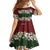 Hawaiian Hibiscus Christmas Color Family Matching Off The Shoulder Long Sleeve Dress and Hawaiian Shirt Unique