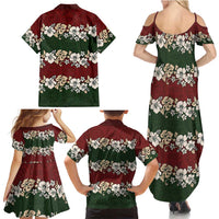 Hawaiian Hibiscus Christmas Color Family Matching Summer Maxi Dress and Hawaiian Shirt Unique LT01 - Polynesian Pride