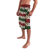 Hawaiian Hibiscus Christmas Color Lavalava Unique