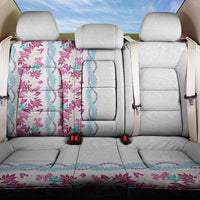 Monstera Tiare Plumeria Back Car Seat Cover Pink Polynesian Pattern LT01 One Size Pink - Polynesian Pride