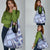 Hawaii Quilt Grocery Bag Kakau Polynesian Pattern Blue Version