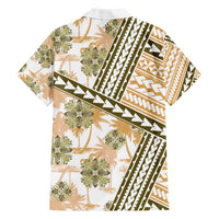 Hawaii Quilt Hawaiian Shirt Kakau Polynesian Pattern Gold Version LT01 - Polynesian Pride