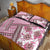 Hawaii Quilt Quilt Bed Set Kakau Polynesian Pattern Mauve Pink Version LT01 - Polynesian Pride